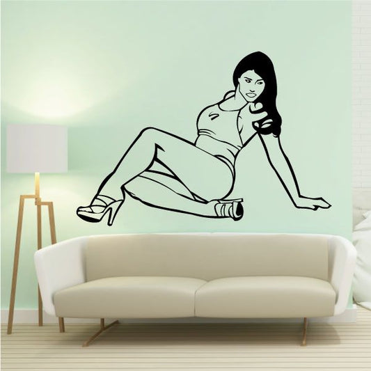 Image of Relaxing Stripper Decal