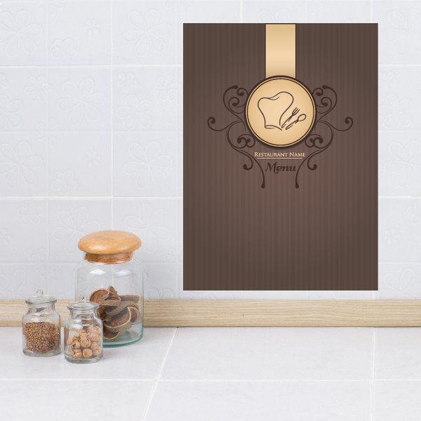Image of Restaurant Menu Wall Decal - Vinyl Decal - Car Decal - Idcolor003