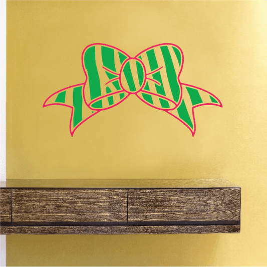 Image of Wavy Stripe Ribbon Sticker