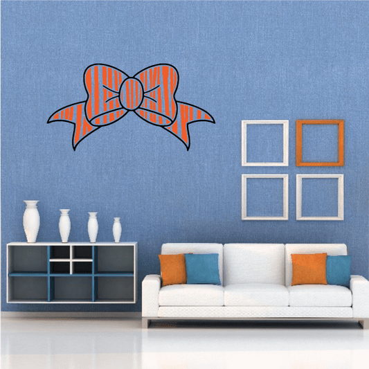 Image of Vertical Stripe Ribbon Sticker