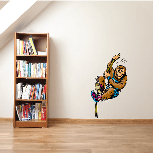 Image of Rollerblading Wall Decal - Vinyl Sticker - Car Sticker - Die Cut Sticker - CDSCOLOR007