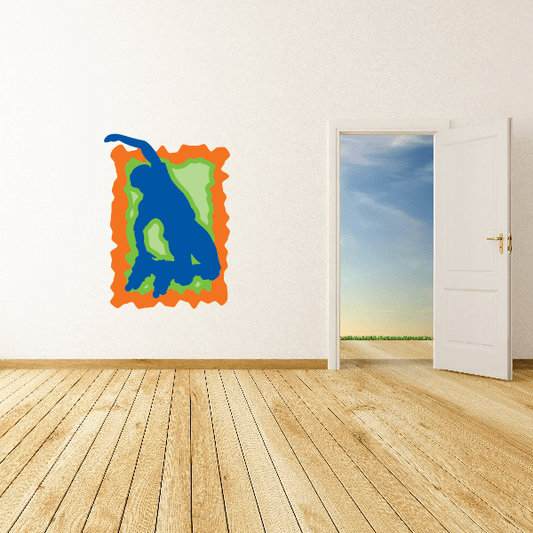 Image of Rollerblading Wall Decal - Vinyl Sticker - Car Sticker - Die Cut Sticker - CDSCOLOR018