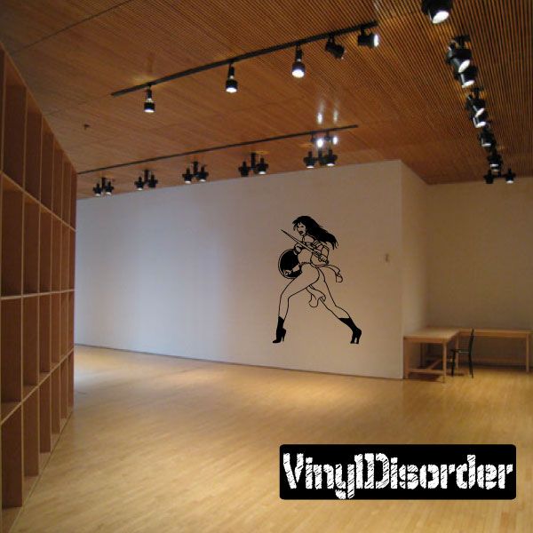 Image of Running Shieldmaiden Decal