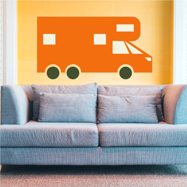 Image of RV Wall Decal - Vinyl Sticker - Car Sticker - IDCOLOR003