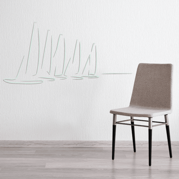 Image of Sailboat Wall Decal - Vinyl Sticker - Car Sticker - Die Cut Sticker - CDSCOLOR013