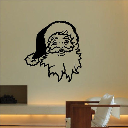 Image of Santa Laughing Decal