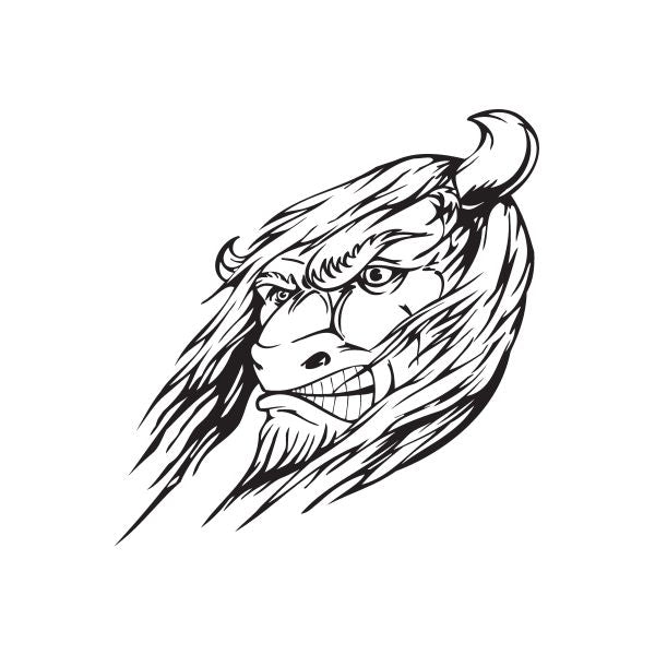Image of School Mascot Wall Decal - Vinyl Decal - Car Decal - DC 074