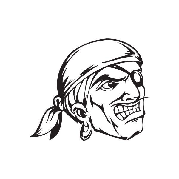 Image of School Mascot Wall Decal - Vinyl Decal - Car Decal - DC 088