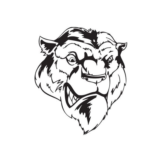 Image of School Mascot Wall Decal - Vinyl Decal - Car Decal - DC 386