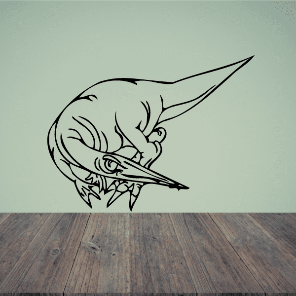 Image of Shifty Dinosaur Decal