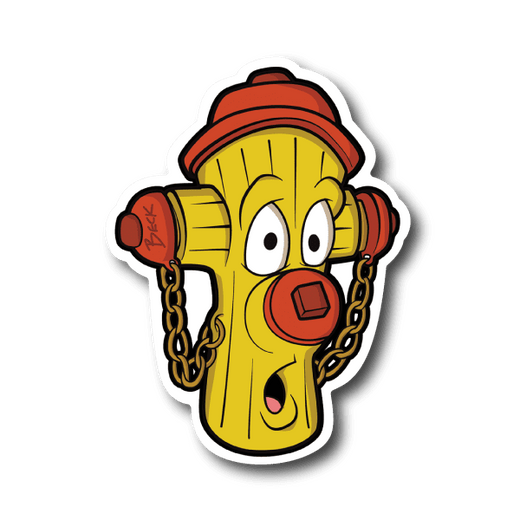 Shocked Vinyl Sticker