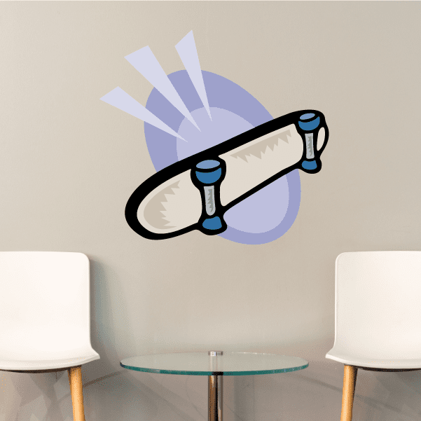 Image of Skateboarding Wall Decal - Vinyl Sticker - Car Sticker - Die Cut Sticker - CDSCOLOR034