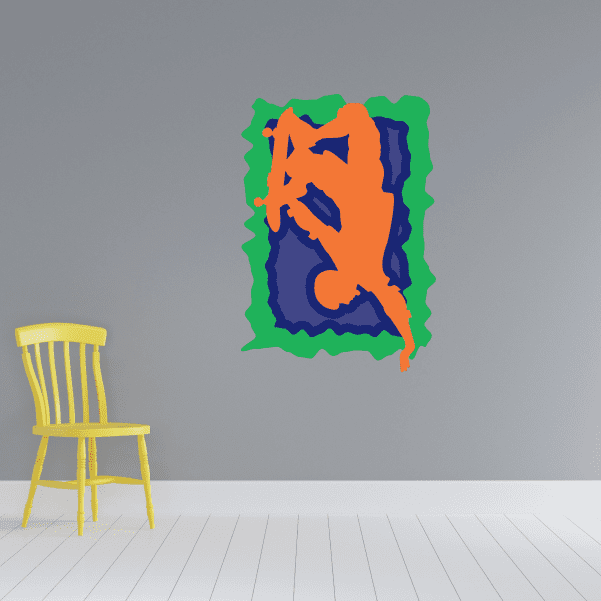 Image of Skateboarding Wall Decal - Vinyl Sticker - Car Sticker - Die Cut Sticker - CDSCOLOR040