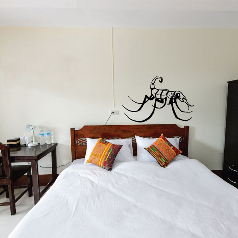 Image of Small Tail Long Legs Scorpion Decal