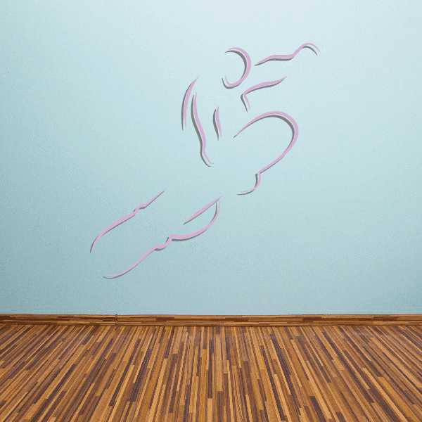 Image of Snowboarding Wall Decal - Vinyl Sticker - Car Sticker - Die Cut Sticker - CDSCOLOR053