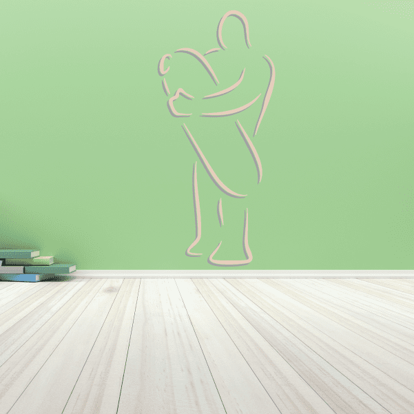 Image of Snowboarding Wall Decal - Vinyl Sticker - Car Sticker - Die Cut Sticker - CDSCOLOR083