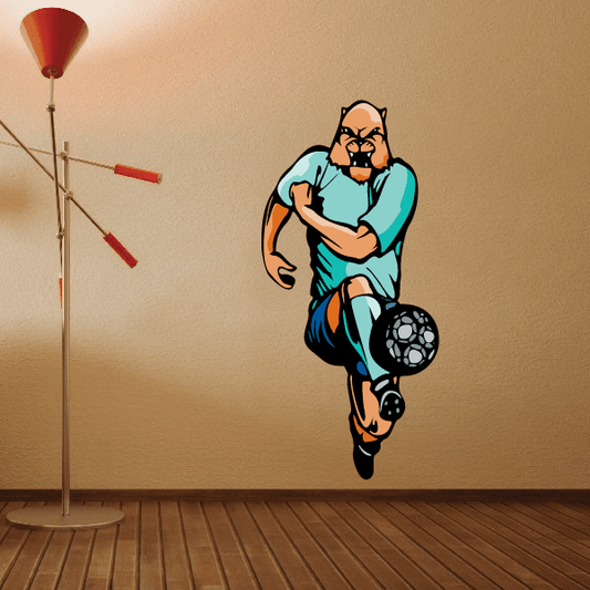 Image of Soccer Wall Decal - Vinyl Sticker - Car Sticker - Die Cut Sticker - CDSCOLOR007