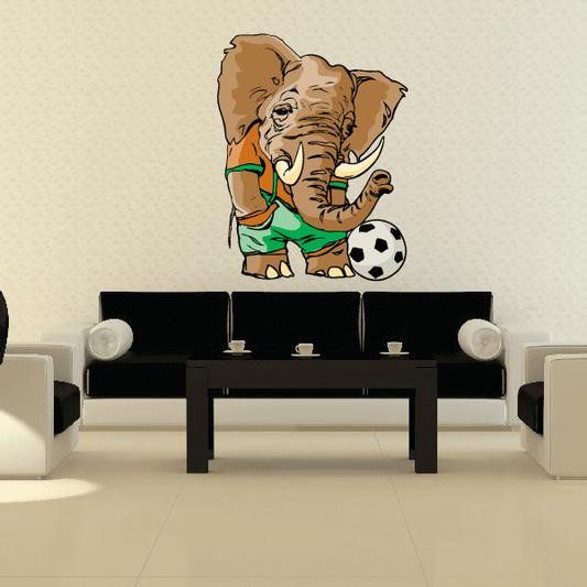Image of Soccer Wall Decal - Vinyl Sticker - Car Sticker - Die Cut Sticker - CDSCOLOR012