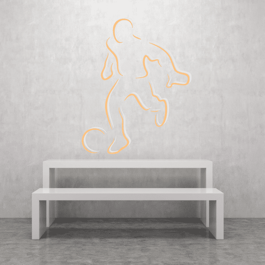 Image of Soccer Wall Decal - Vinyl Sticker - Car Sticker - Die Cut Sticker - CDSCOLOR026