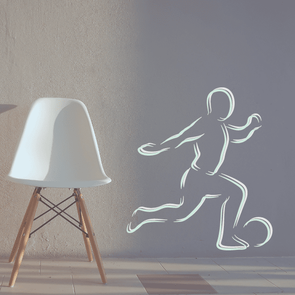 Image of Soccer Wall Decal - Vinyl Sticker - Car Sticker - Die Cut Sticker - CDSCOLOR044