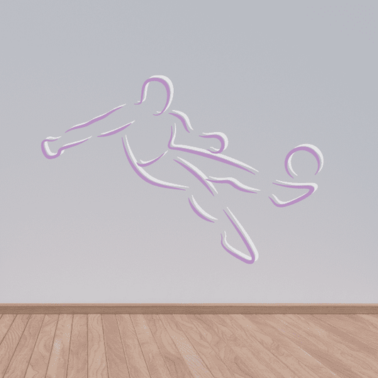 Image of Soccer Wall Decal - Vinyl Sticker - Car Sticker - Die Cut Sticker - CDSCOLOR052
