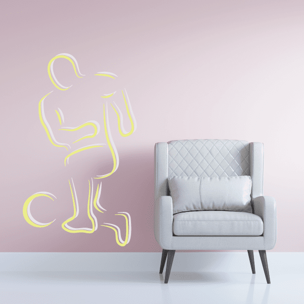 Image of Soccer Wall Decal - Vinyl Sticker - Car Sticker - Die Cut Sticker - CDSCOLOR057