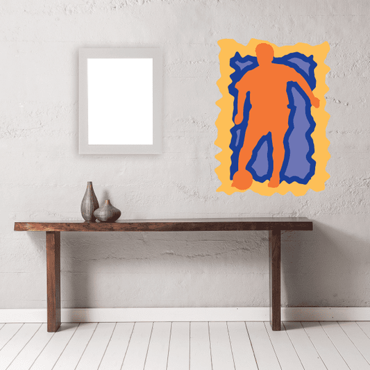 Image of Soccer Wall Decal - Vinyl Sticker - Car Sticker - Die Cut Sticker - CDSCOLOR073