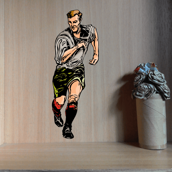 Image of Soccer Wall Decal - Vinyl Sticker - Car Sticker - Die Cut Sticker - CDSCOLOR144