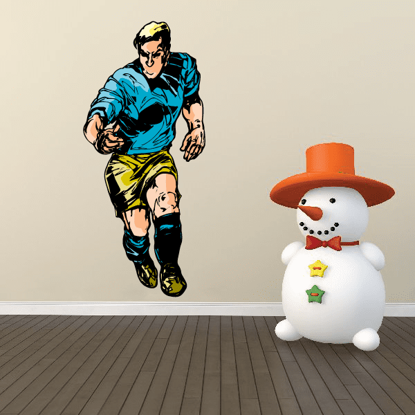 Image of Soccer Wall Decal - Vinyl Sticker - Car Sticker - Die Cut Sticker - CDSCOLOR152