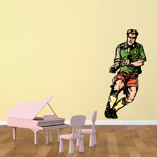Image of Soccer Wall Decal - Vinyl Sticker - Car Sticker - Die Cut Sticker - CDSCOLOR160