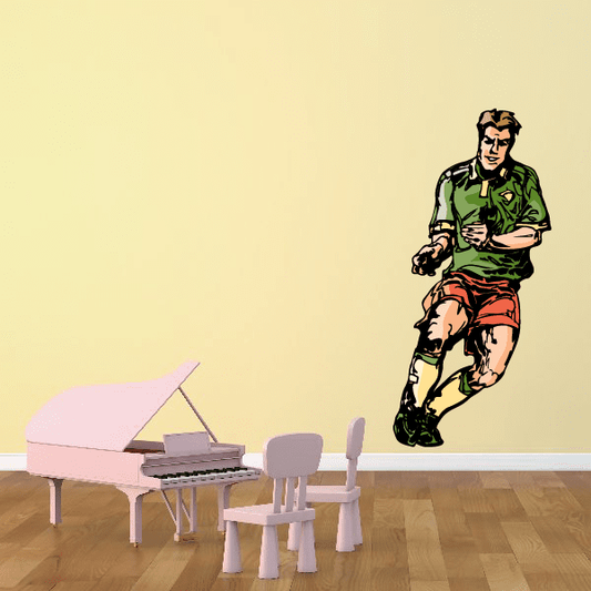 Image of Soccer Wall Decal - Vinyl Sticker - Car Sticker - Die Cut Sticker - CDSCOLOR160