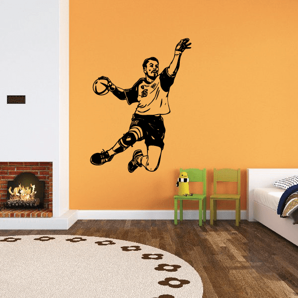 Image of Soccer Wall Decal - Vinyl Sticker - Car Sticker - Die Cut Sticker - CDSCOLOR188