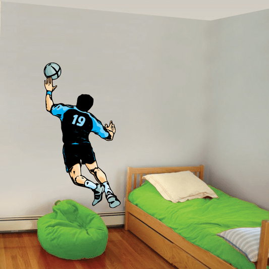 Image of Soccer Wall Decal - Vinyl Sticker - Car Sticker - Die Cut Sticker - CDSCOLOR197
