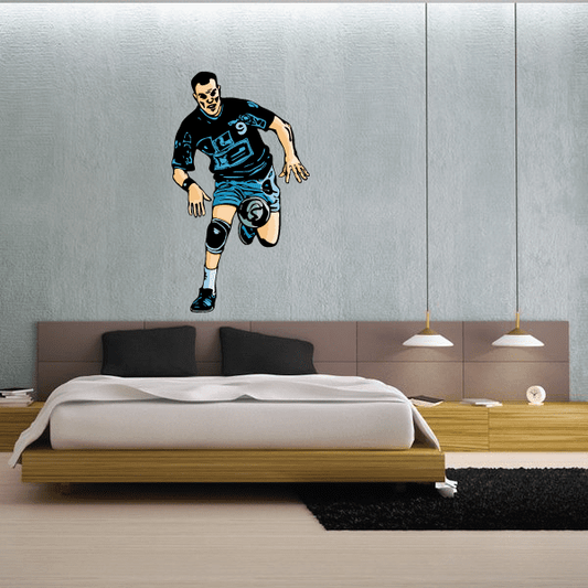 Image of Soccer Wall Decal - Vinyl Sticker - Car Sticker - Die Cut Sticker - CDSCOLOR199