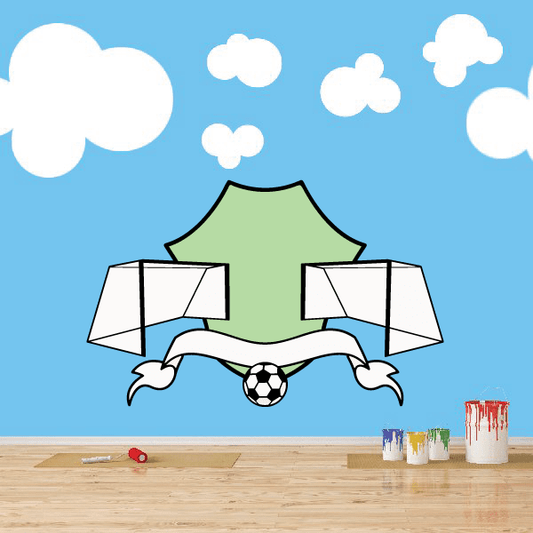 Image of Soccer Wall Decal - Vinyl Sticker - Car Sticker - Die Cut Sticker - CDSCOLOR222