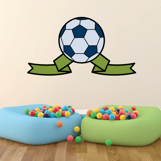 Image of Soccer Wall Decal - Vinyl Sticker - Car Sticker - Die Cut Sticker - CDSCOLOR224