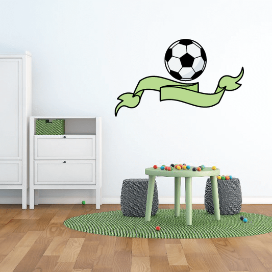 Image of Soccer Wall Decal - Vinyl Sticker - Car Sticker - Die Cut Sticker - CDSCOLOR229