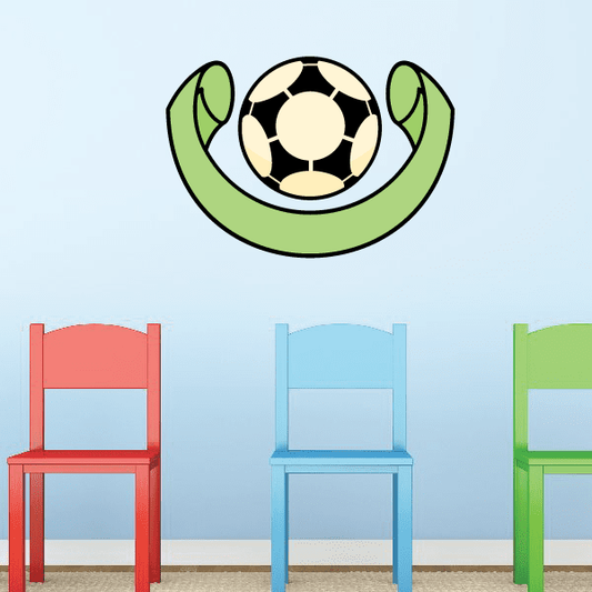 Image of Soccer Wall Decal - Vinyl Sticker - Car Sticker - Die Cut Sticker - CDSCOLOR231