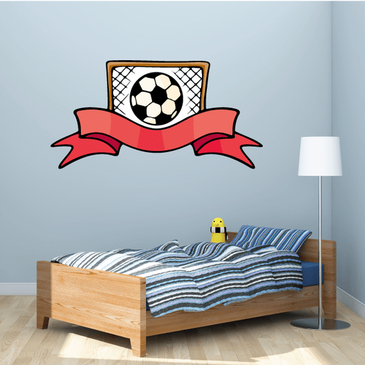 Image of Soccer Wall Decal - Vinyl Sticker - Car Sticker - Die Cut Sticker - CDSCOLOR237