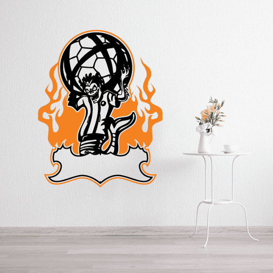 Image of Soccer Wall Decal - Vinyl Sticker - Car Sticker - Die Cut Sticker - SMcolor002