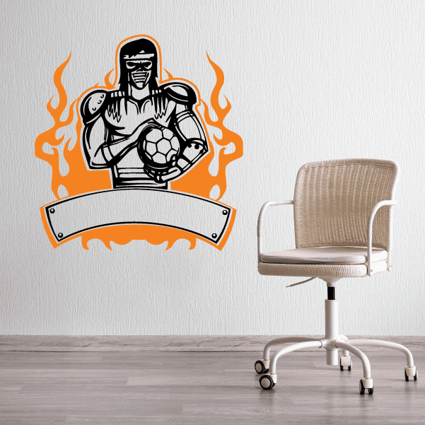 Image of Soccer Wall Decal - Vinyl Sticker - Car Sticker - Die Cut Sticker - SMcolor003