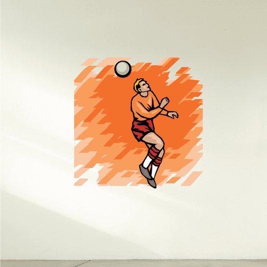 Image of Soccer Wall Decal - Vinyl Sticker - Car Sticker - Die Cut Sticker - SMcolor008