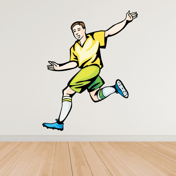 Image of Soccer Wall Decal - Vinyl Sticker - Car Sticker - Die Cut Sticker - SMcolor012