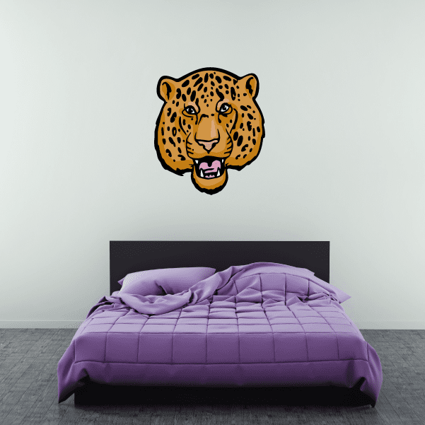 Image of Sports Mascot Wall Decal - Vinyl Sticker - Car Sticker - Die Cut Sticker - CDSCOLOR057