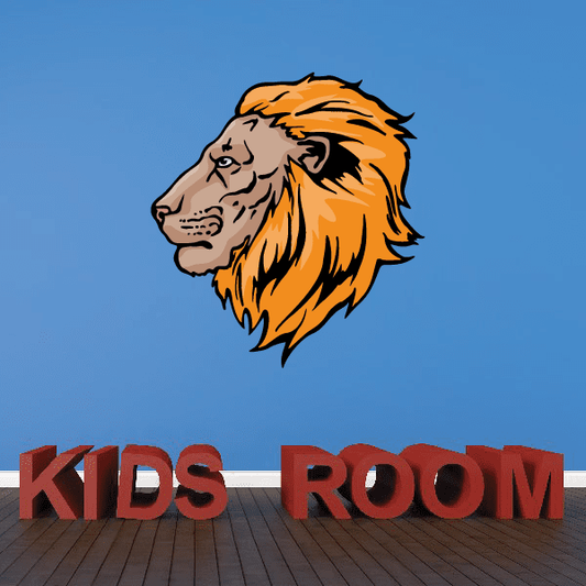 Image of Sports Mascot Wall Decal - Vinyl Sticker - Car Sticker - Die Cut Sticker - CDSCOLOR059