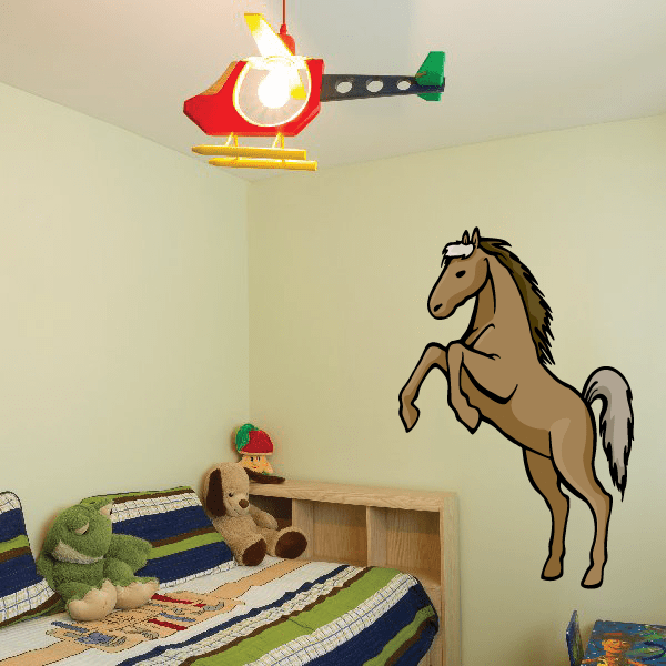 Image of Sports Mascot Wall Decal - Vinyl Sticker - Car Sticker - Die Cut Sticker - CDSCOLOR072