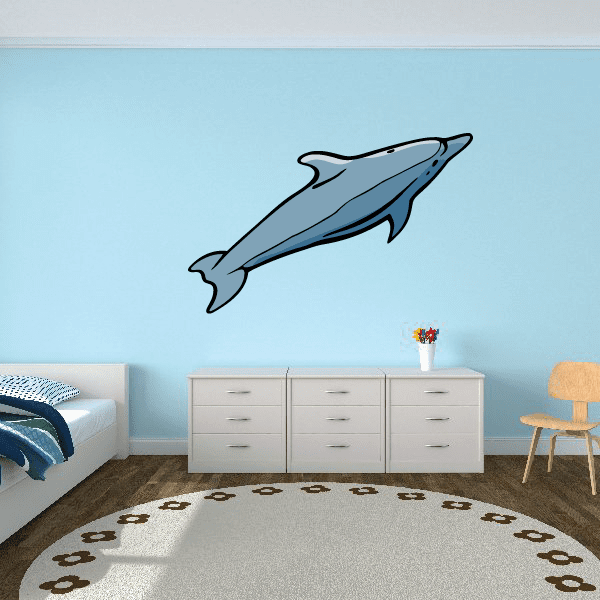 Image of Sports Mascot Wall Decal - Vinyl Sticker - Car Sticker - Die Cut Sticker - CDSCOLOR082