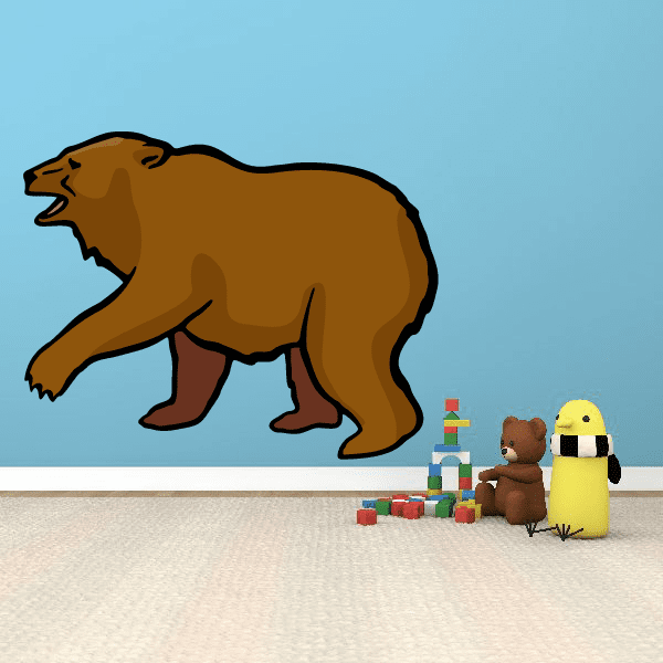 Image of Sports Mascot Wall Decal - Vinyl Sticker - Car Sticker - Die Cut Sticker - CDSCOLOR086