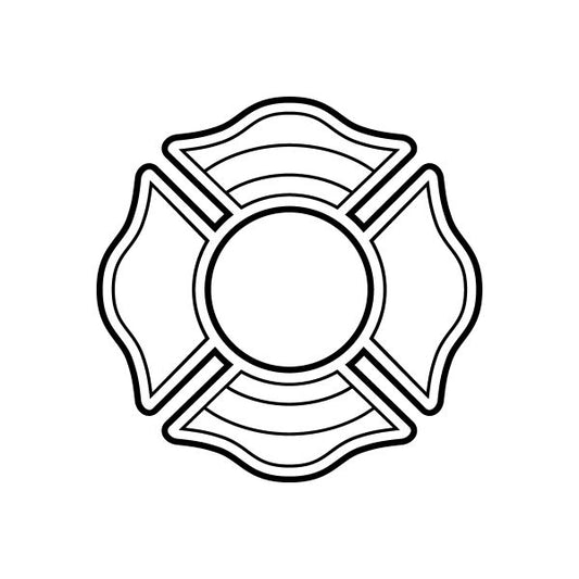 Image of Stanadard Fire Crest Decal