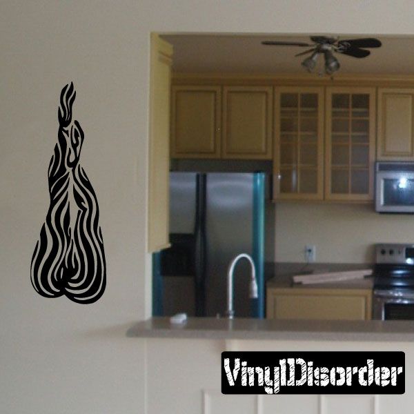 Image of Striped Legs Decal